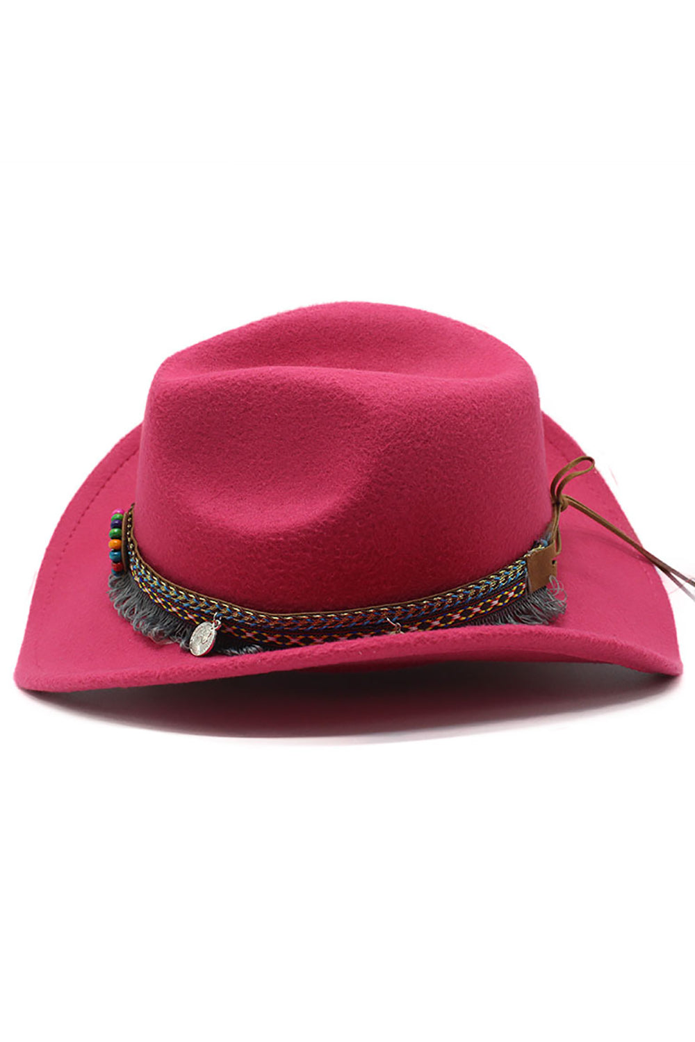 Chapeau de cowboy western vintage à large bord Fedora Gentleman Sir Church