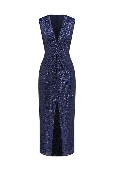 Robe De Soirée Fourreau à Paillettes - Élégante Pour Gala, Bal, Cocktail - Tailles 36/38/40 - NEUVE Avec étiquettes