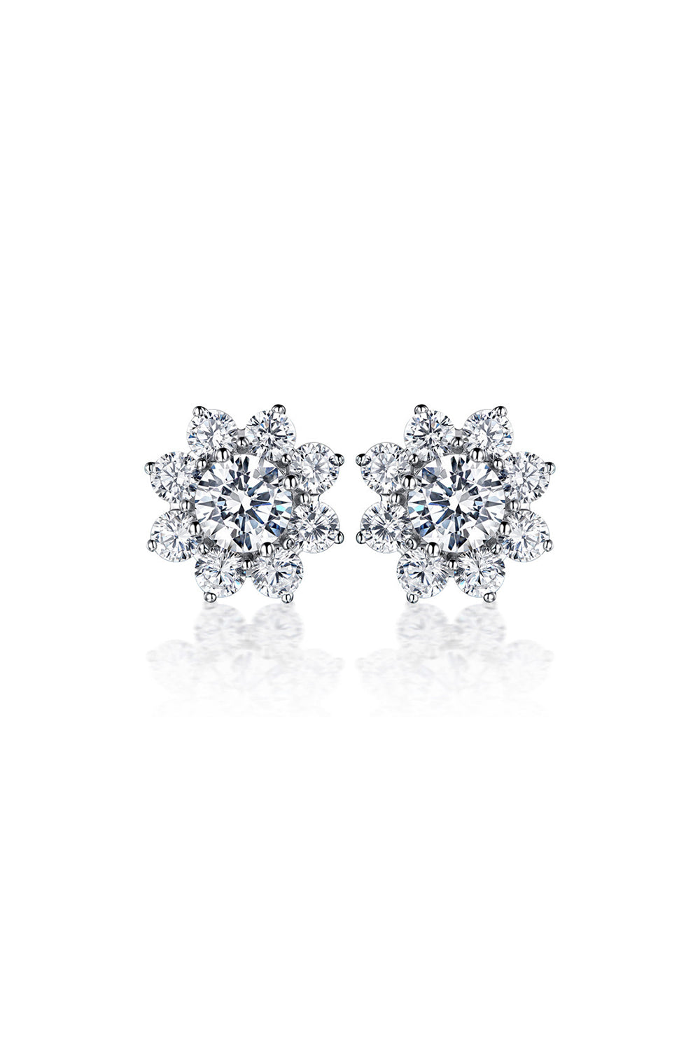 Paillettes d’argent 4 pièces ensemble de bijoux