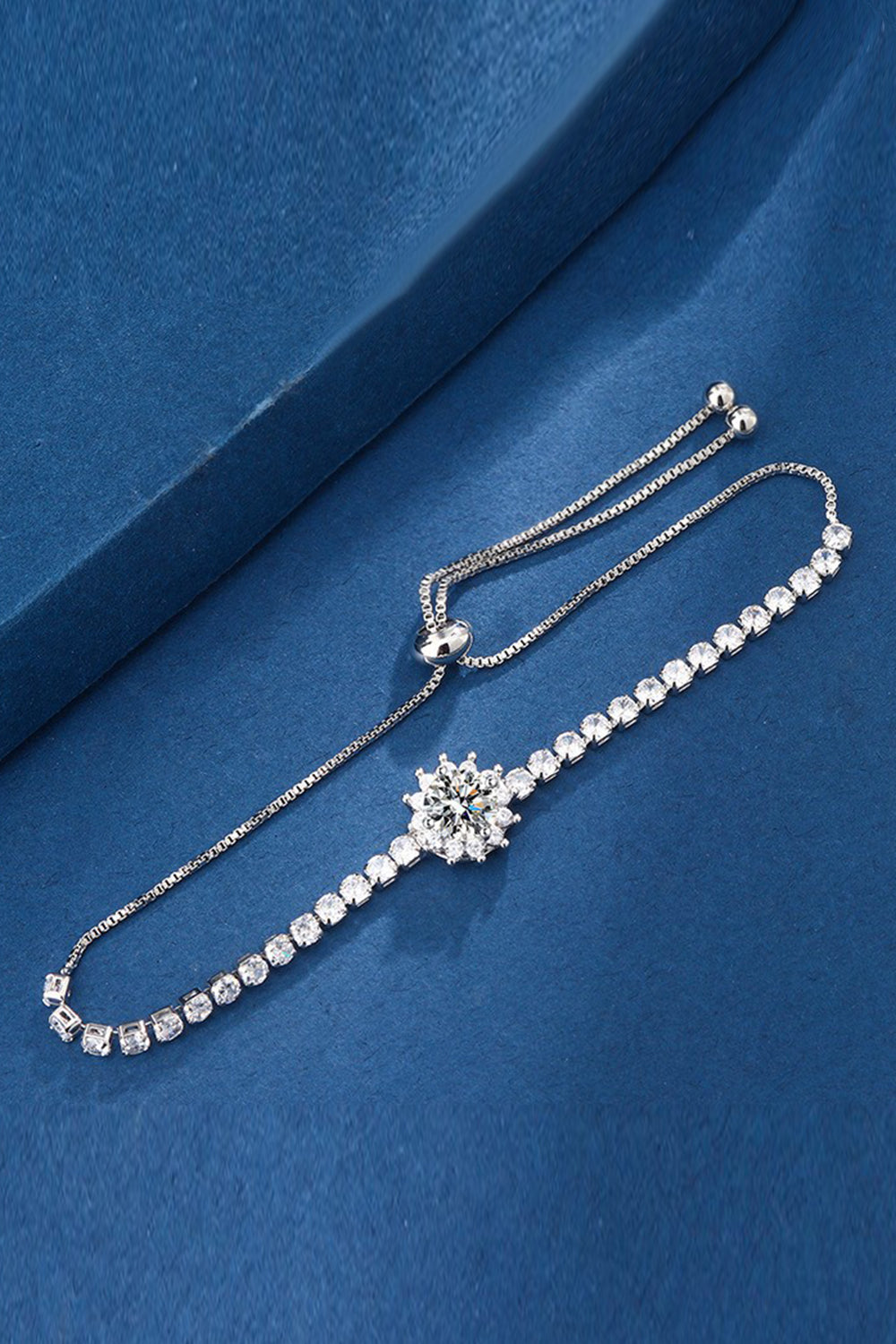 Paillettes d’argent 4 pièces ensemble de bijoux