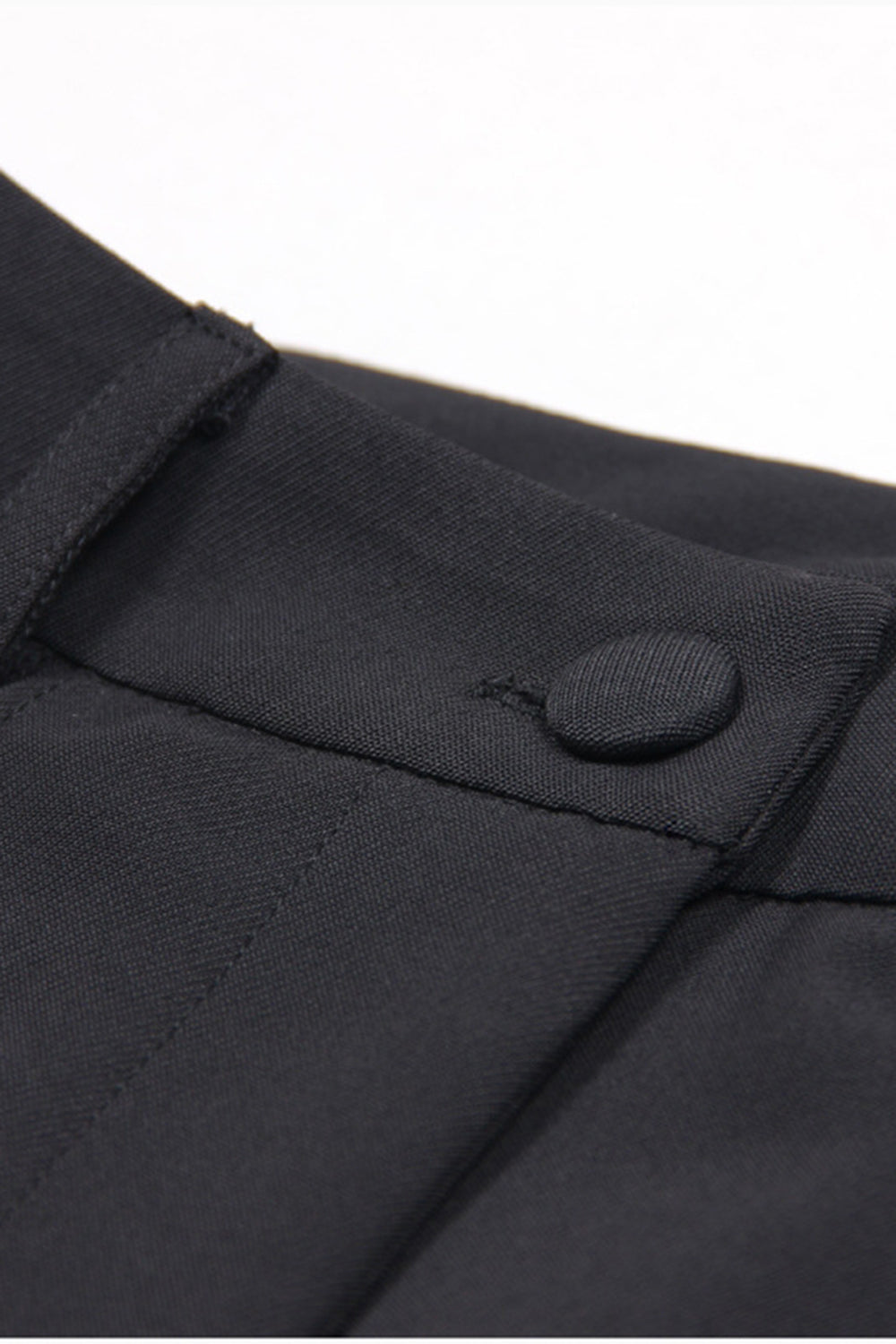 Noir 2 pièces pointe revers femmes bal costumes