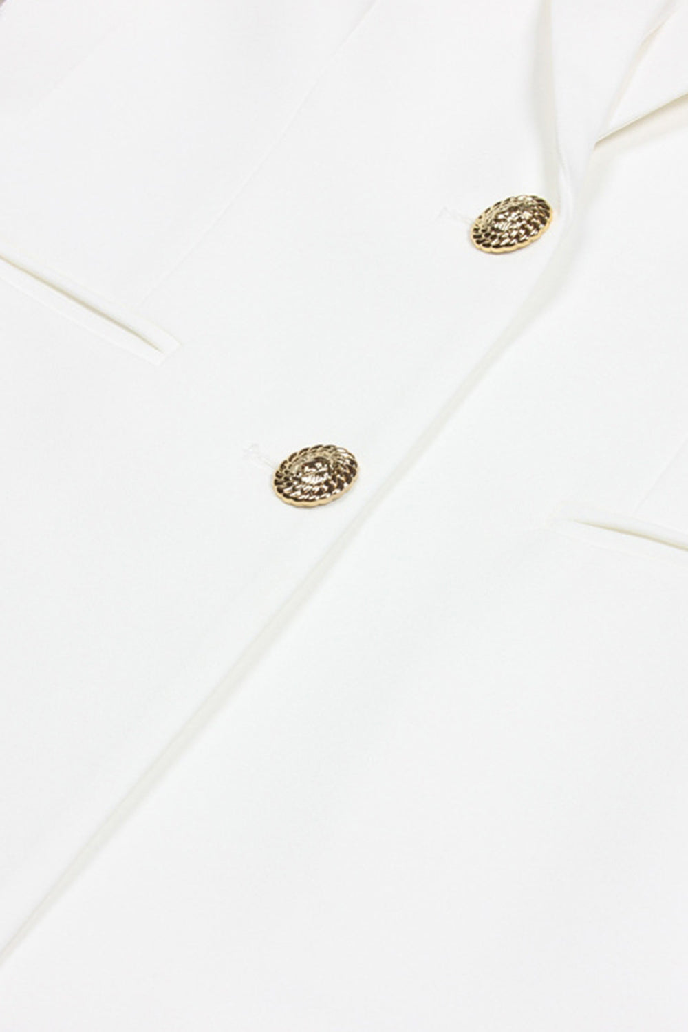 Noir Peak Revers Simple Boutonnage Femmes Blazer