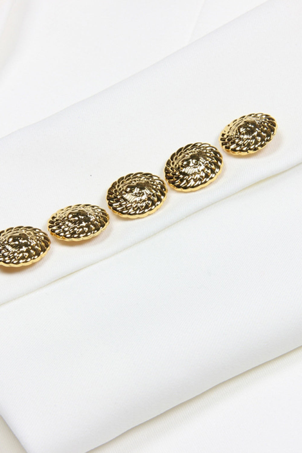 Noir Peak Revers Simple Boutonnage Femmes Blazer