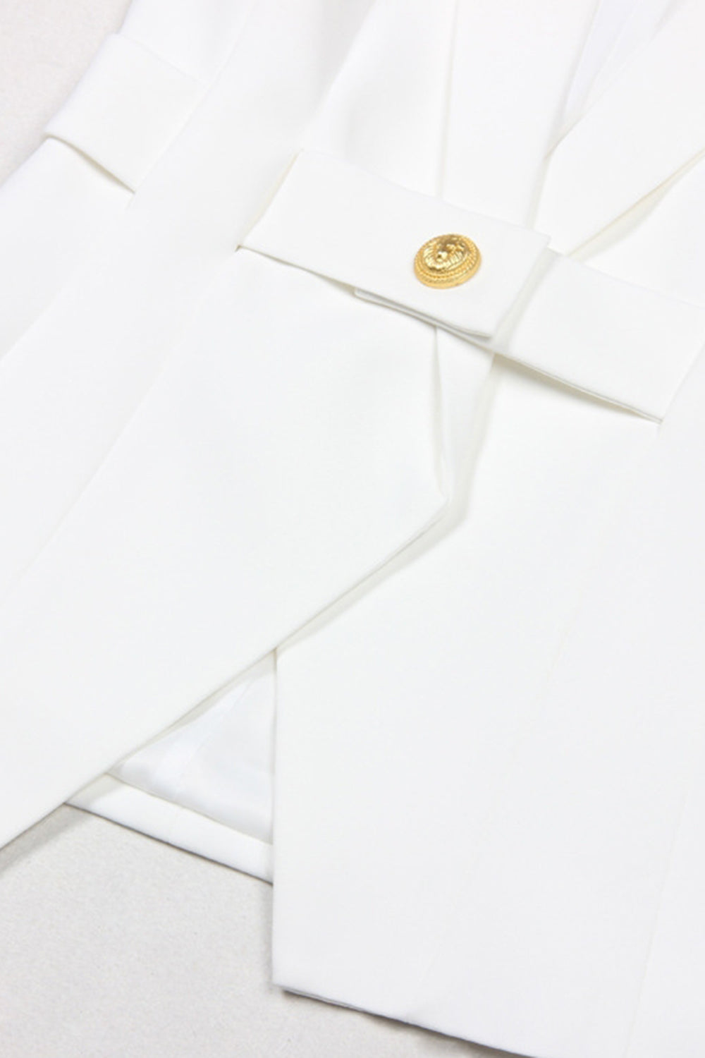 Blanc Peak Repel Sans Manches Satin Femmes Blazer