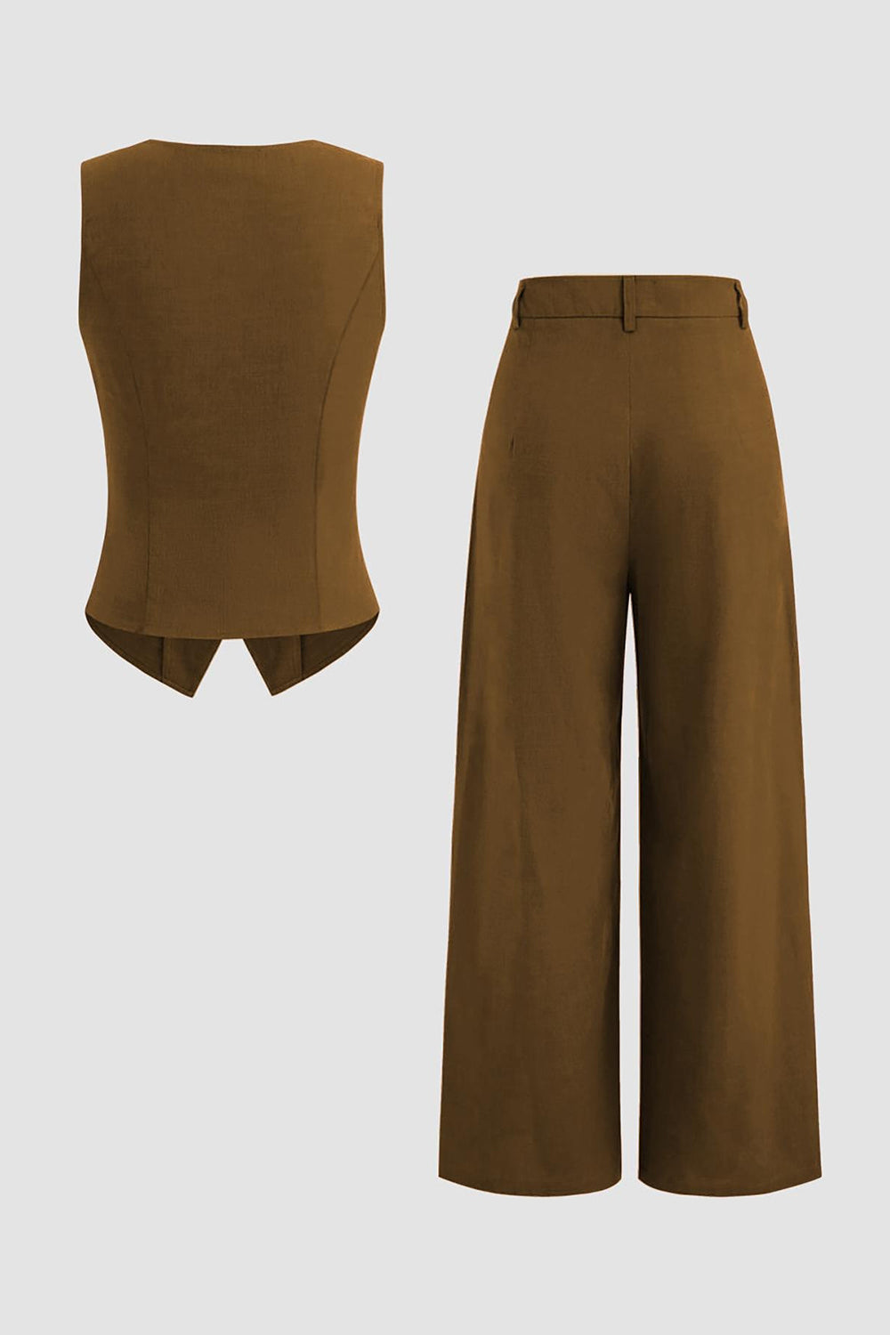 Marine 2 Pièce Satin Sans Manches Femmes Costumes De Bal