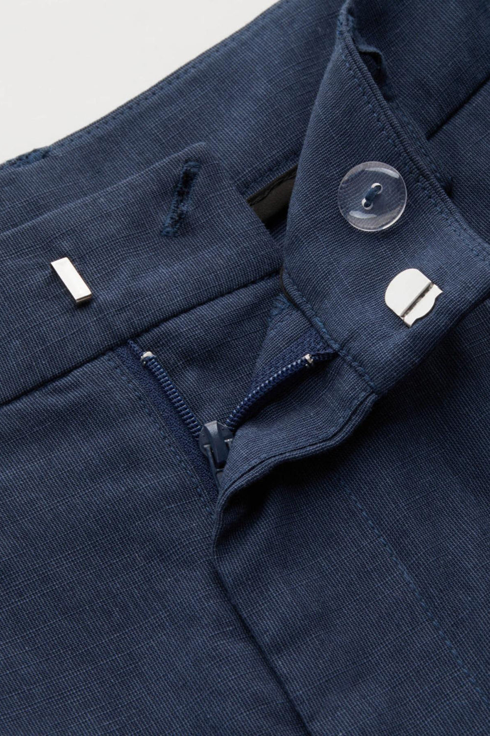 Marine 2 Pièce Satin Sans Manches Femmes Costumes De Bal