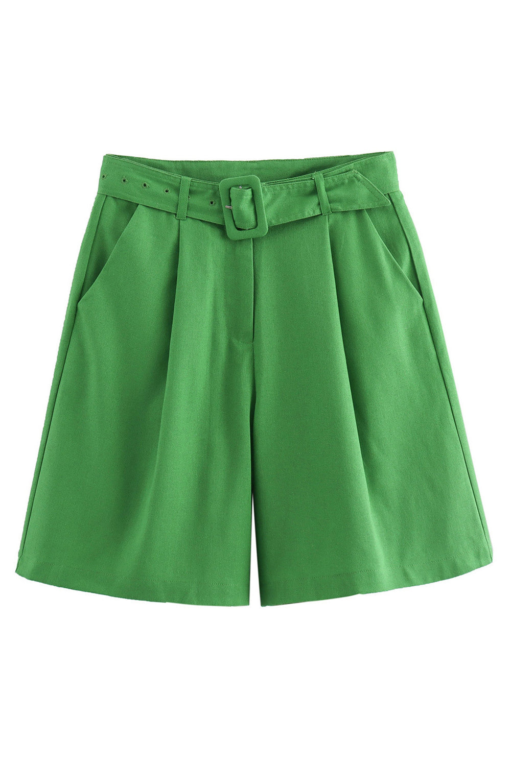 Vert 2 Pièces Pointe Revers Double Boutonnage Femmes Costumes De Bal