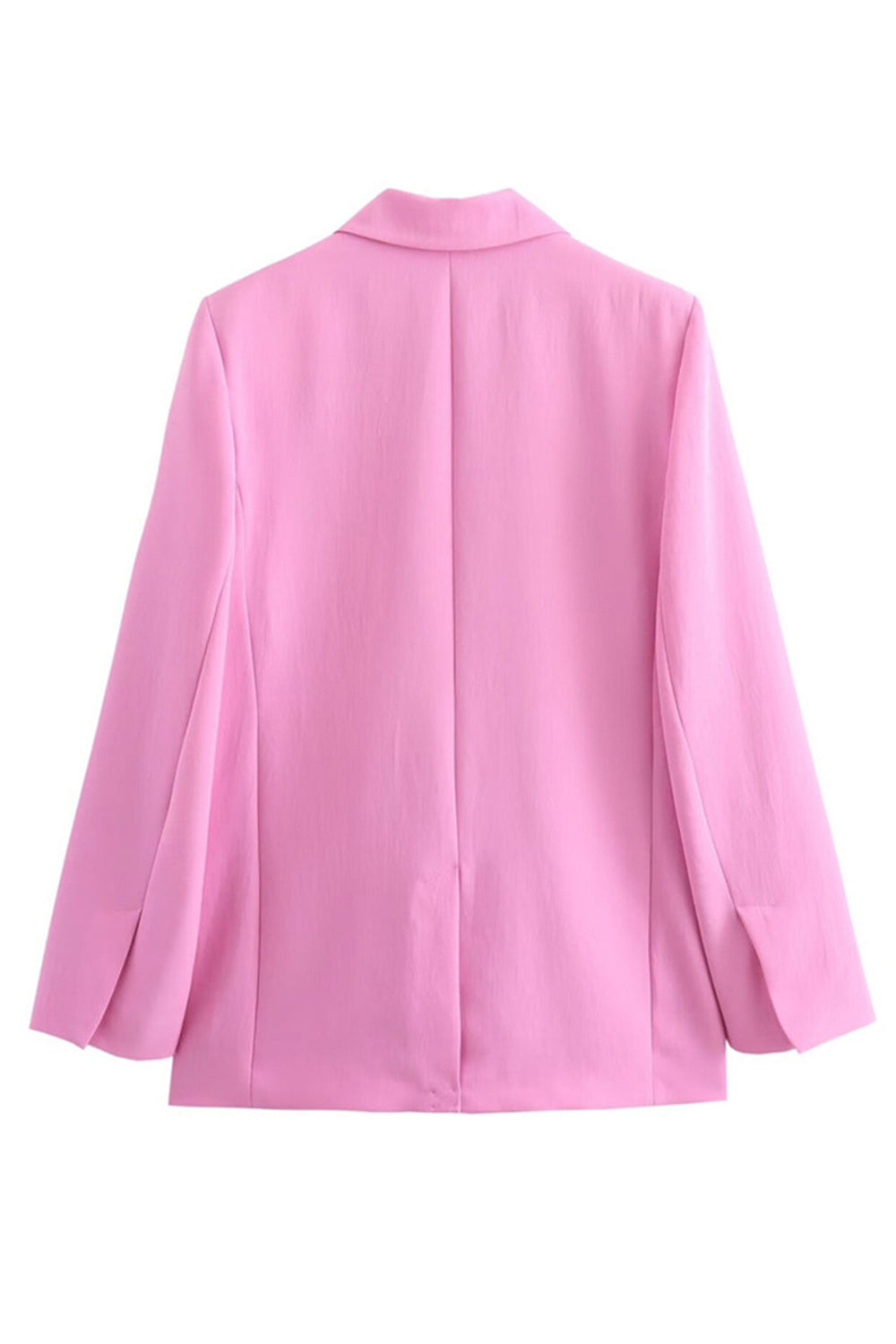 Rose 2 Pièce Cranté Revers Femmes Costumes de Bal