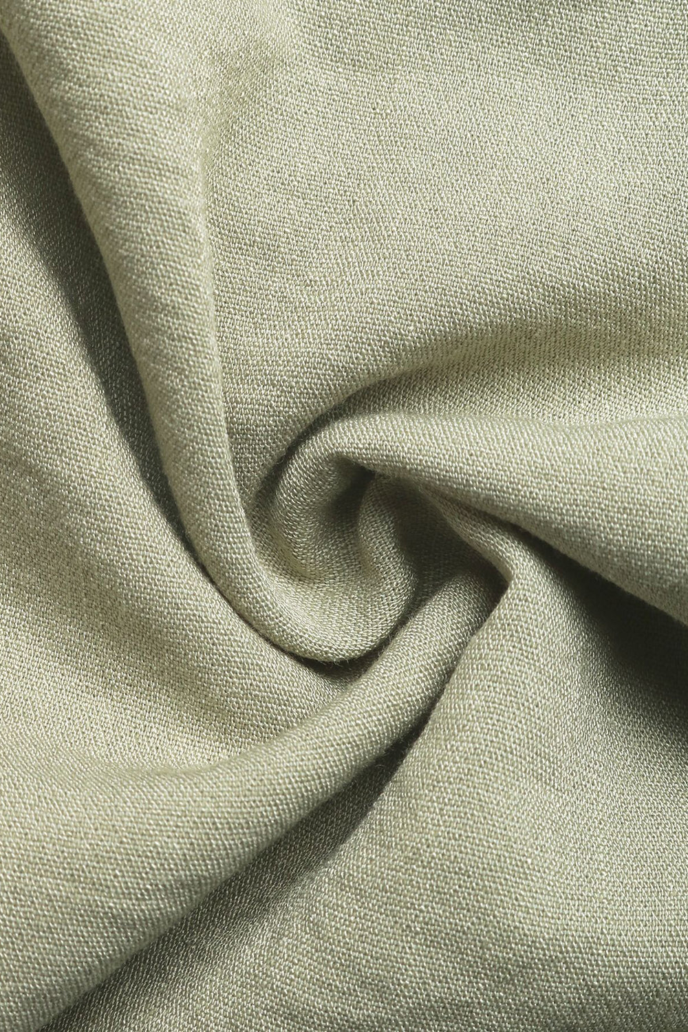 Robe d’été plissée à bretelles spaghetti vertes