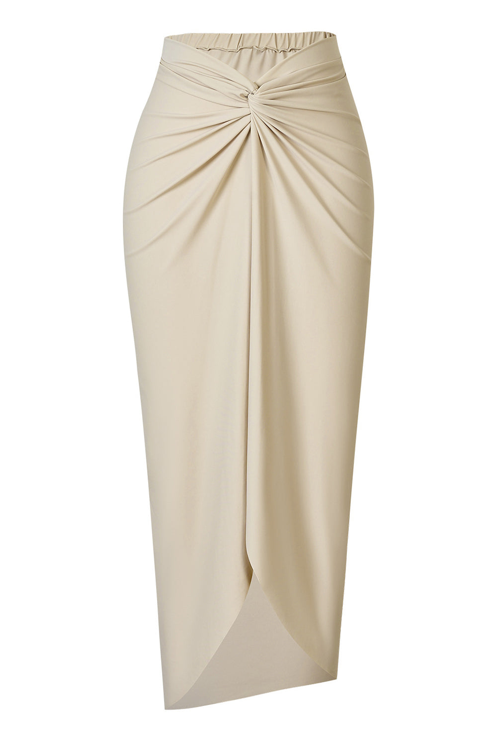 Maillot de bain une pièce découpé dos nu ivoire avec couverture