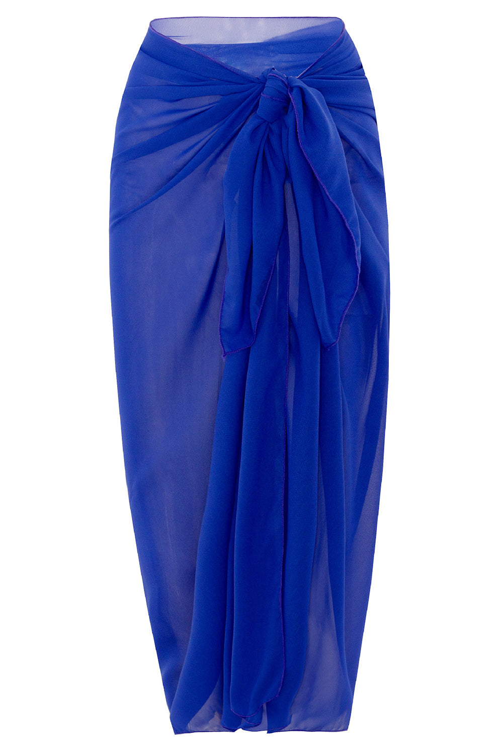 Maillot de bain de plage une pièce sans manches bleu roi