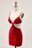 Robe de bal moulante chic perlée perlée