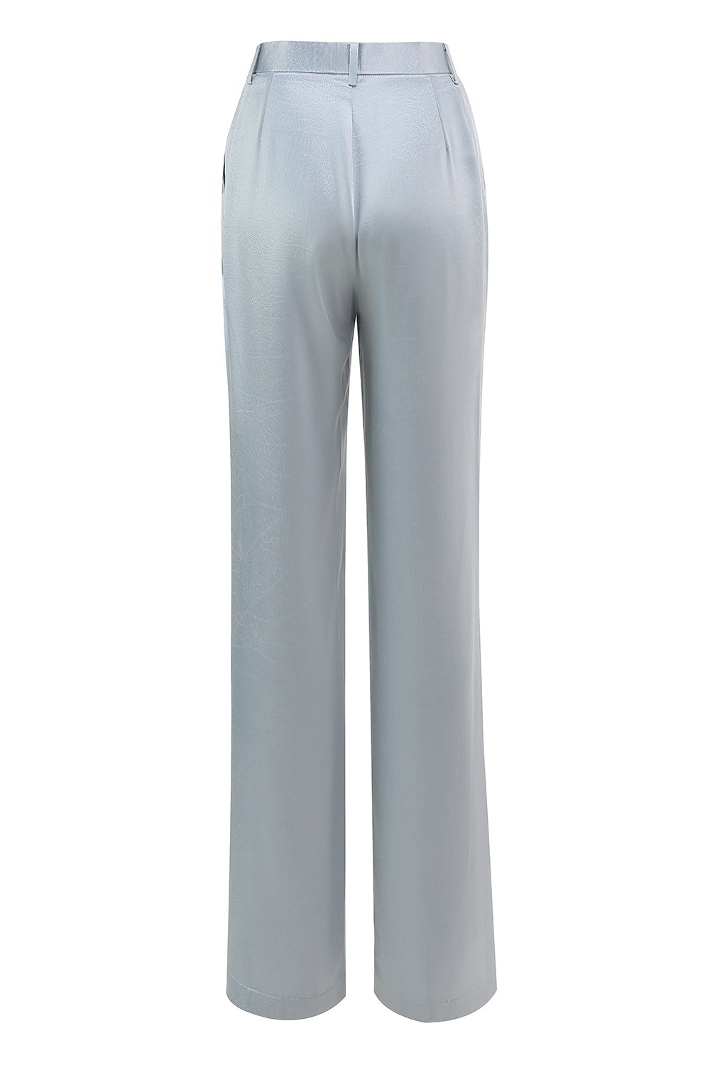 Dusty Blue Peak Lapel Costume 2 pièces pour femmes avec ceinture