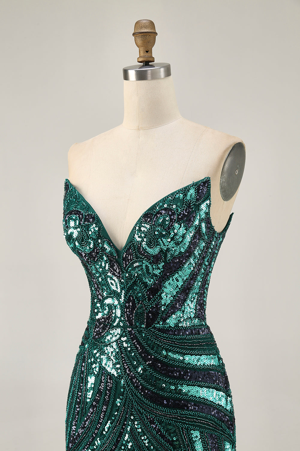 Paillettes scintillantes Robe courte moulante moulante à paillettes scintillantes