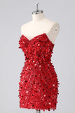 Bustier scintillant bustier serré à paillettes corset robe de bal avec perles