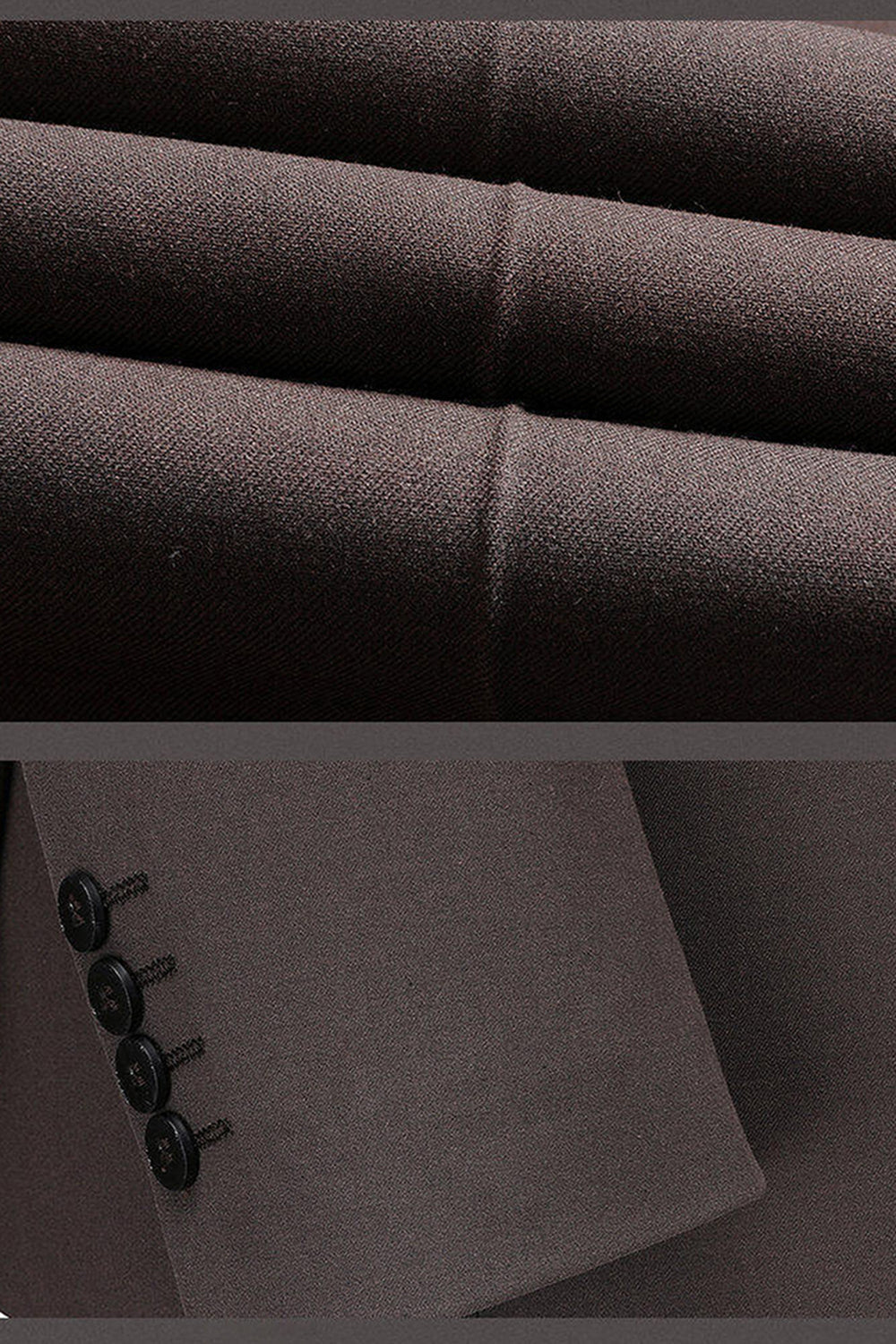 Café revers crantés Singel Breasted Slim Fit Suit