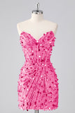 Bustier scintillant bustier serré à paillettes corset robe de bal avec perles