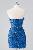 Bustier scintillant bustier serré à paillettes corset robe de bal avec perles