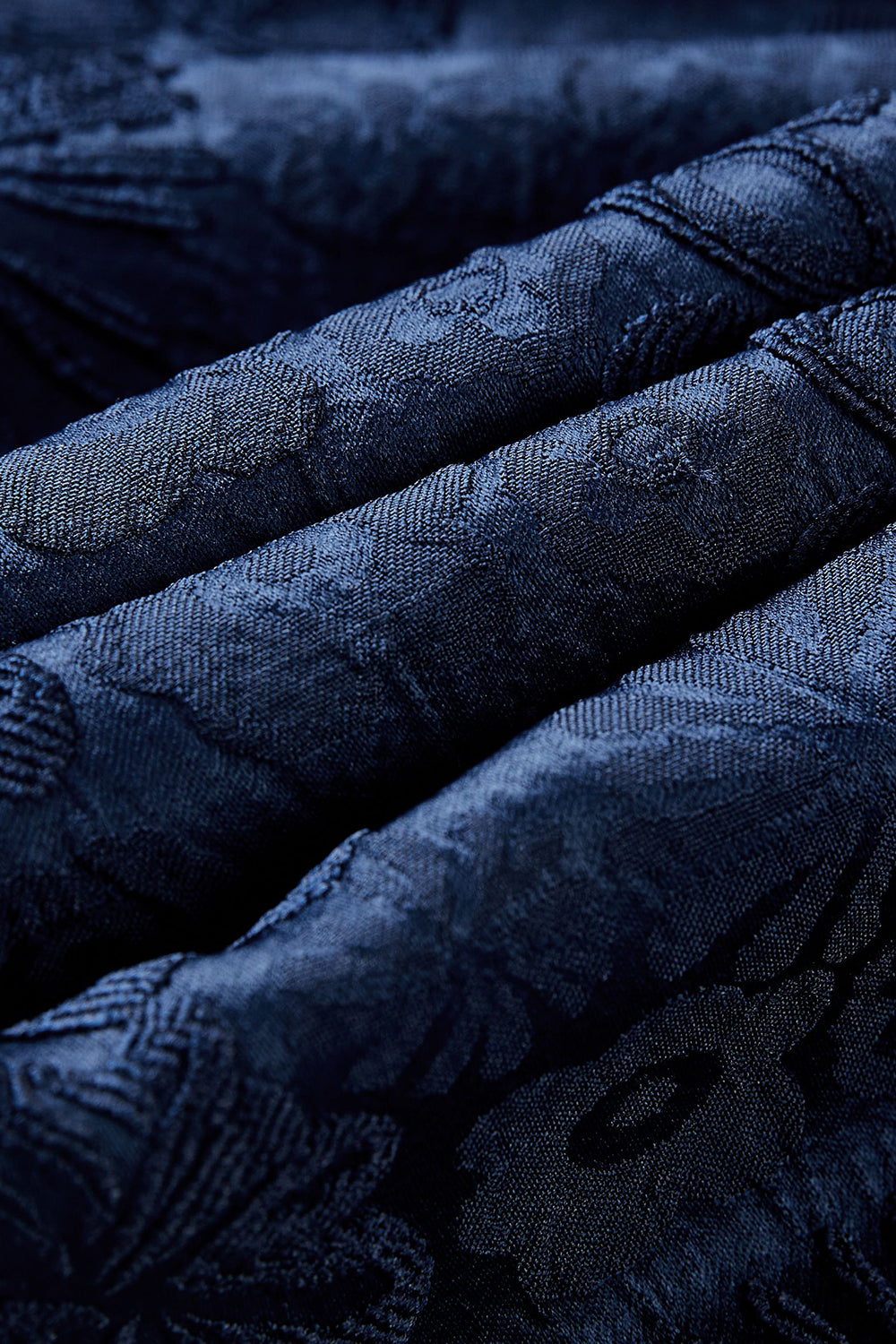 Peak Lapel Black Jacquard Costumes de bal pour hommes