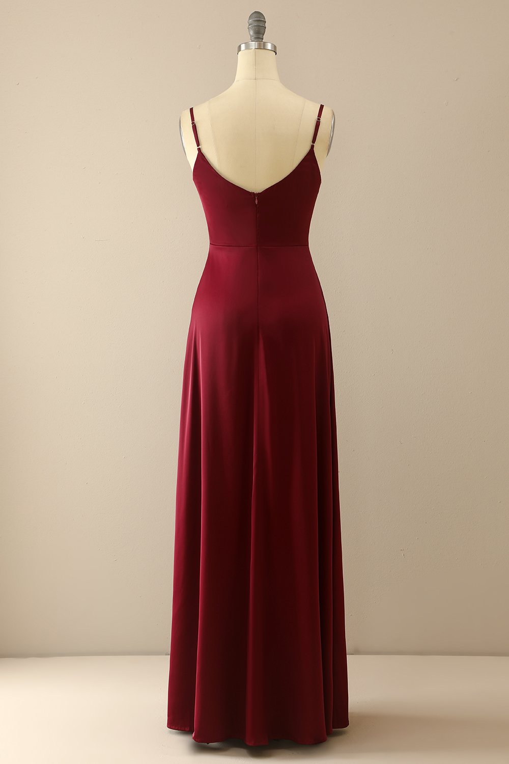Robe de Bal Longue Simple Vert Foncé