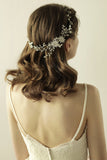 Tiare de mariée aux fleurs de strass