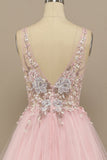 Robe de bal avec appliques