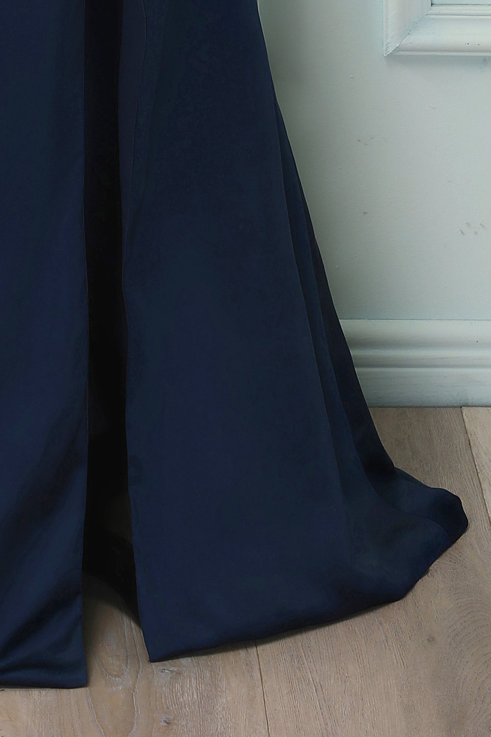 Robe de bal bleu marine