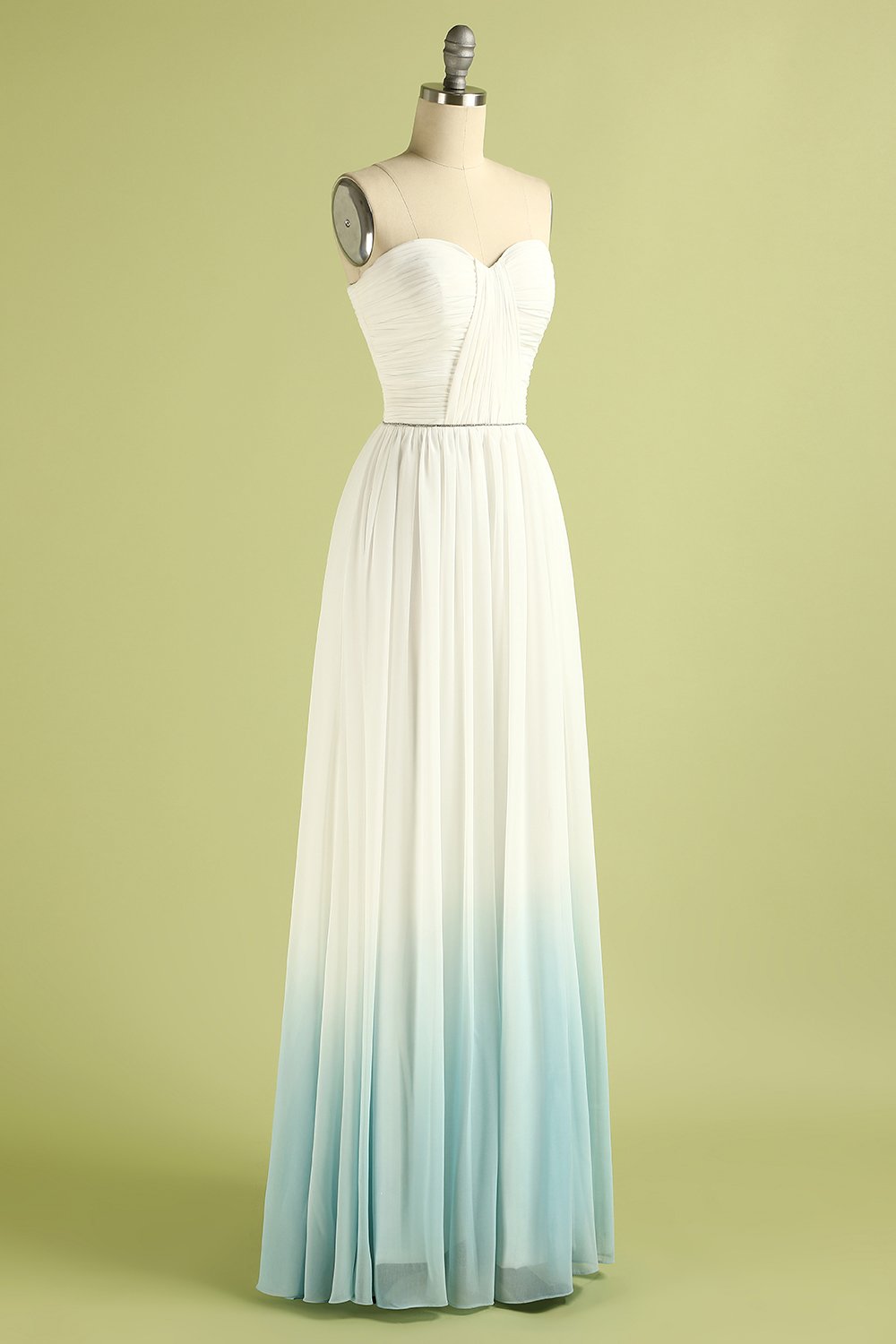 Robe de demoiselle d'honneur blanche