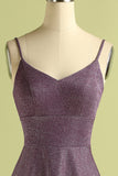Robe de bal longue en satin