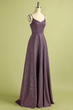 Robe de bal longue en satin
