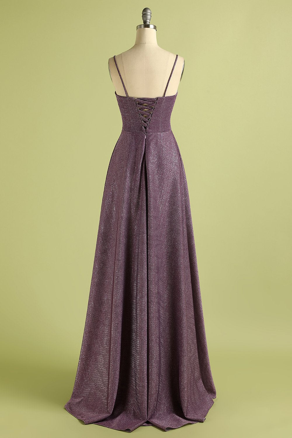Robe de bal longue en satin