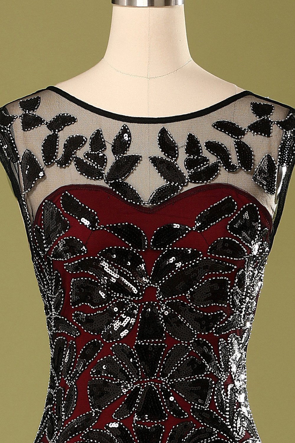 Robe 1920 à paillettes
