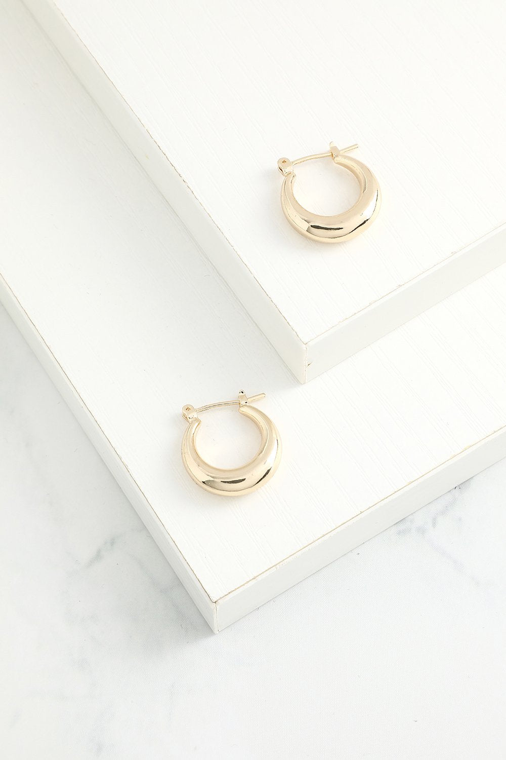 Boucles d'oreilles en Cercle simples