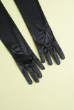 Gants Longs  Rétro Années 1920 Noirs
