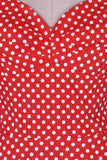 Halter Imprimé années 1950 Pin Up Dress