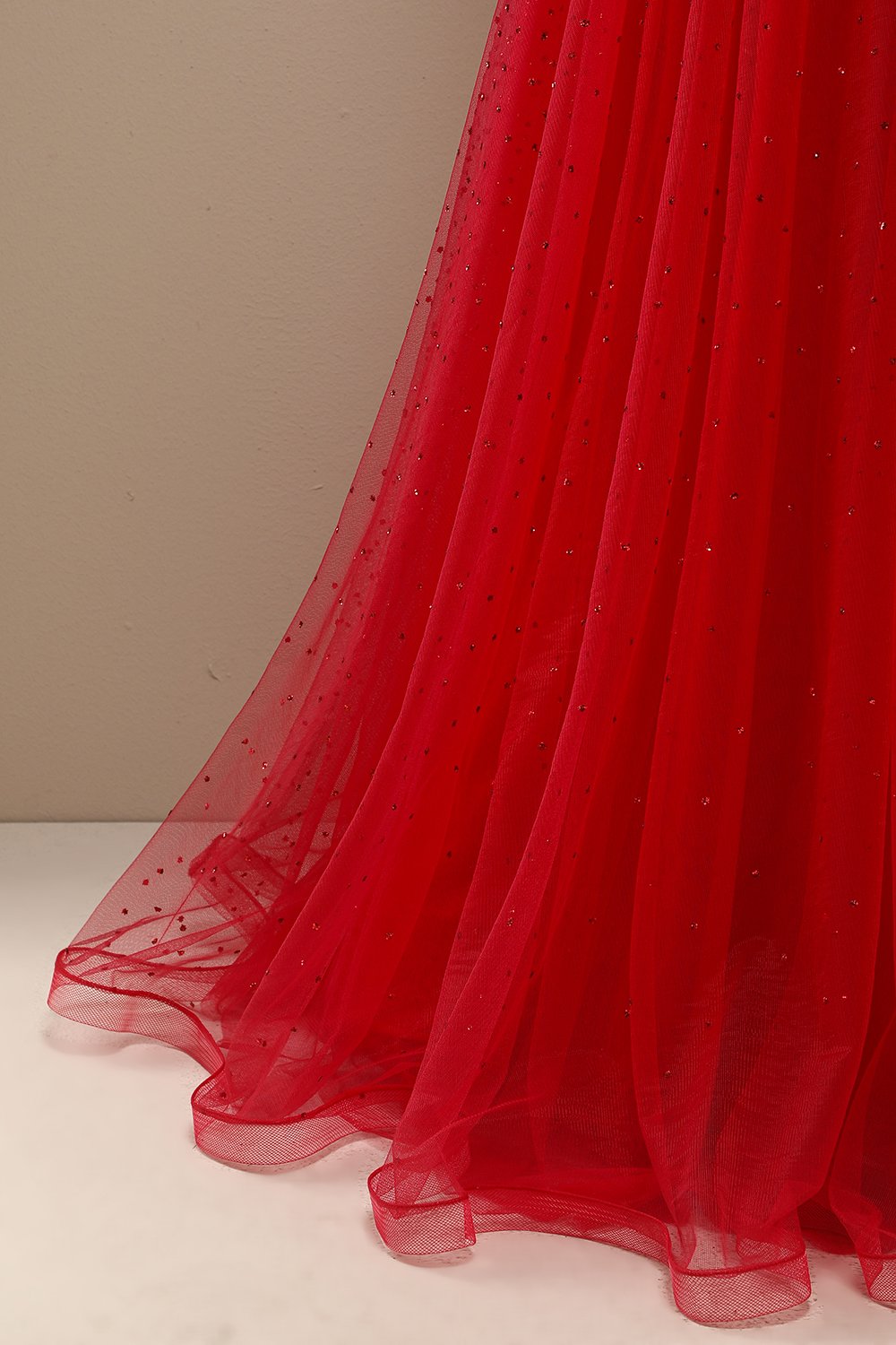 Robe de bal rouge