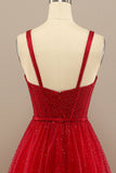 Robe de bal rouge
