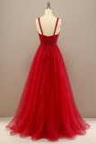 Robe de bal rouge