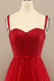 Robe de bal rouge