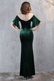 Robe Champagne Long Prom