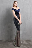 Robe de soiree dorée Longue Prom