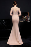 Robe blanche applique prom
