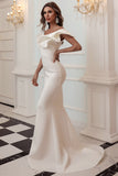 Robe blanche sirene