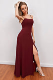 Robe de demoiselle d’honneur Burgundy