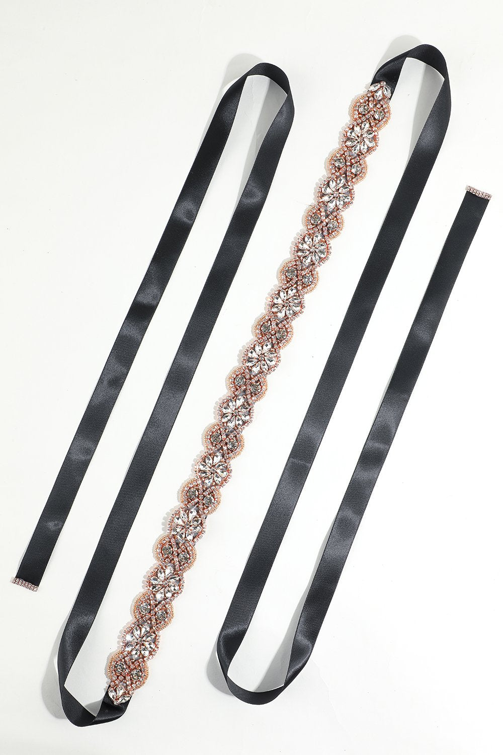 Ceinture de Rhinstone noire