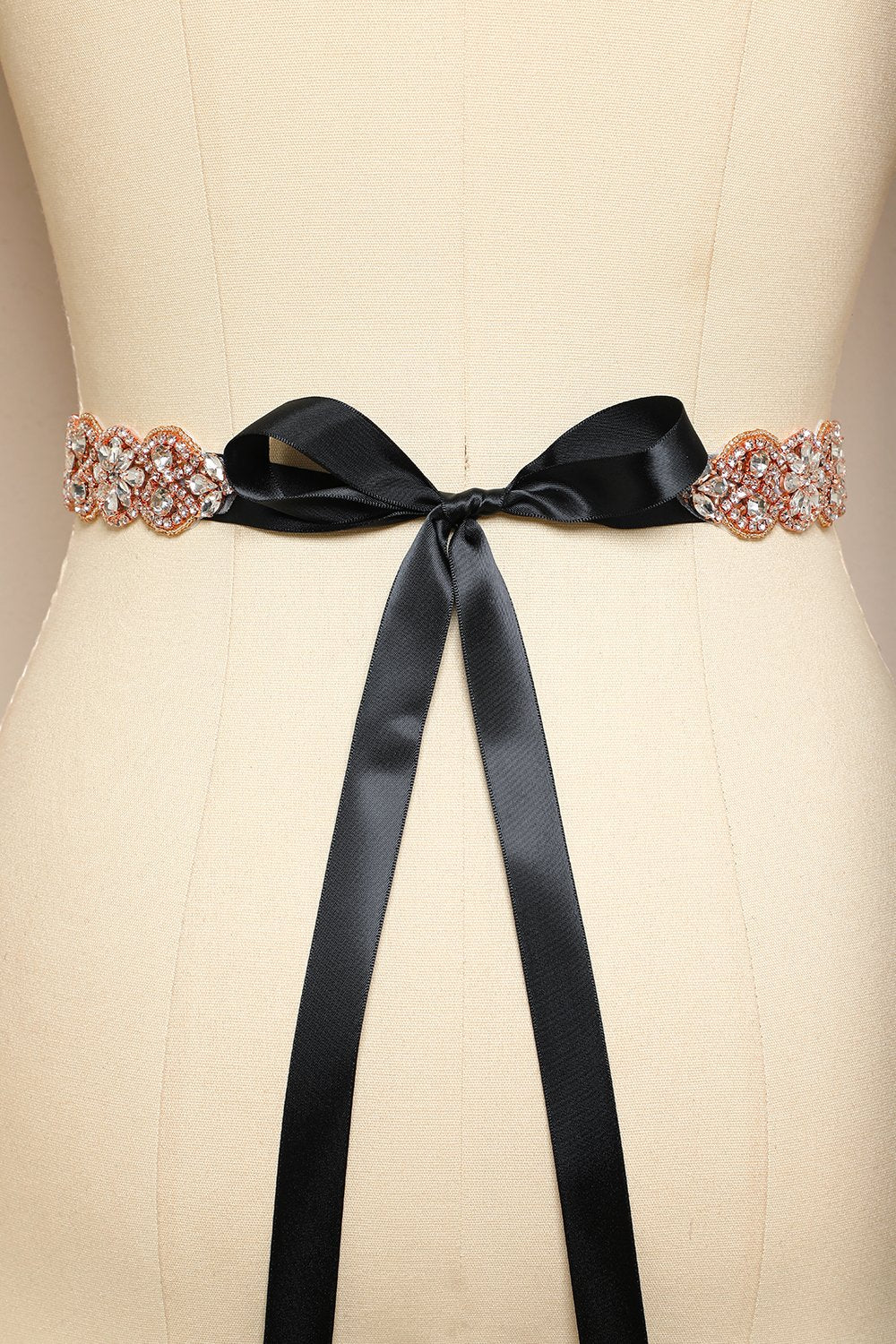 Ceinture de Rhinstone noire