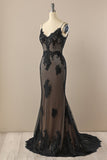 Robe noire de bal