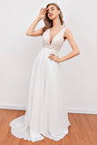 Robe de mariée broderie blanche