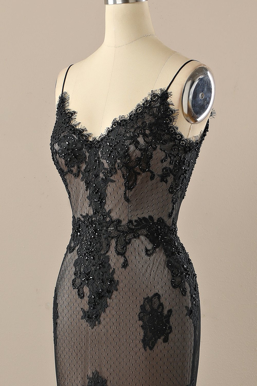 Robe noire de bal