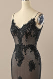 Robe noire de bal